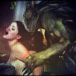 Lizard Monster Sex Art