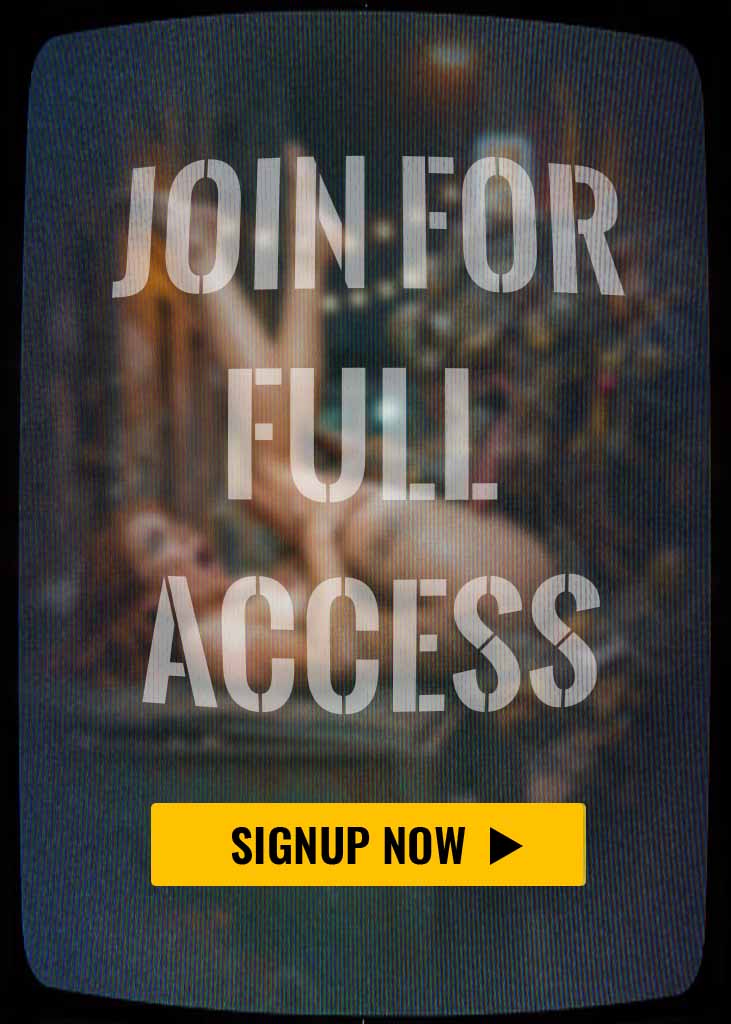 Disgusting trash monster having sex with a frightened damsel in distress, digital horror artwork.