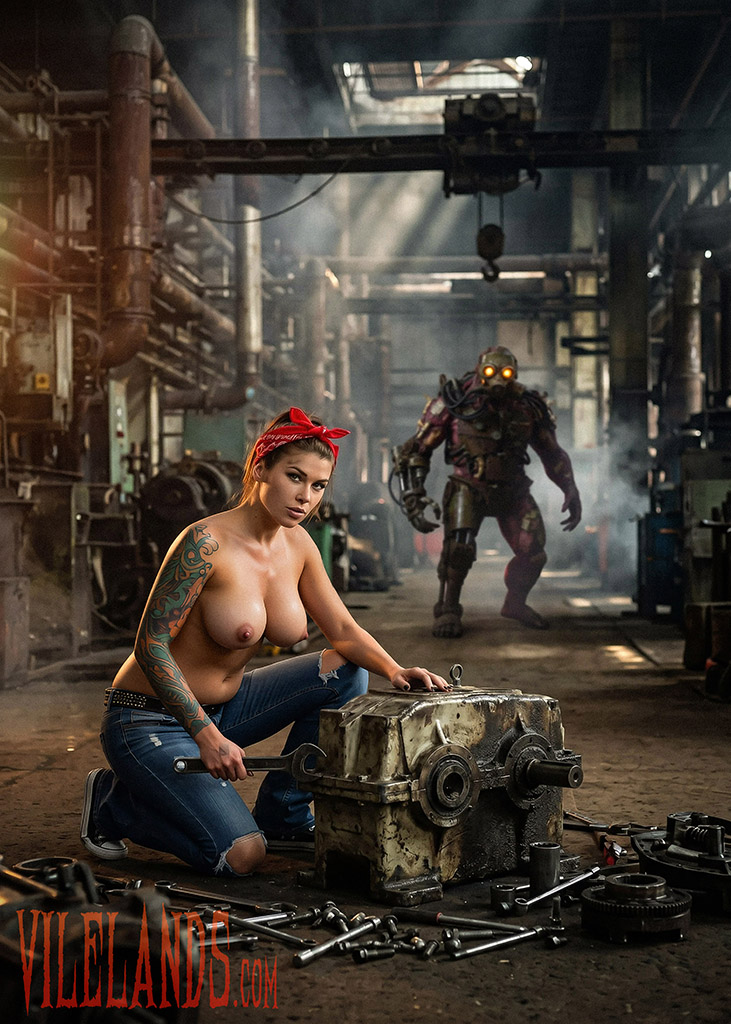 Cyborg Monster Porn